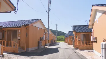 住み続けることも可能に 木造長屋型の仮設住宅の入居開始 石川・輪島市