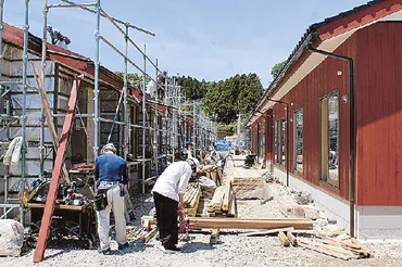 能登半島地震/木造仮設住宅の建設急ぐ、建築大工が全国から集結 – 日刊建設工業新聞