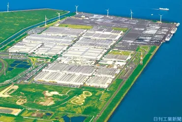 トヨタ、田原工場に風力発電−最大26000kW出力、工場内CO2を1割削減