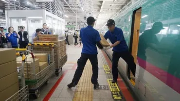 備蓄米を新幹線輸送=東京駅で予約者に引き渡し―JR東とアイリスオーヤマ