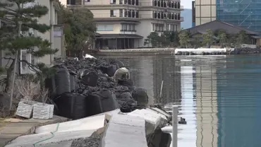 「和倉温泉」復活への一歩 損壊した3.5キロメートルの護岸の復旧工事を開始