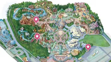 東京ディズニーランド喫煙所情報2025!最新の喫煙所マップ付き
