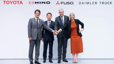 商用車の未来を共創？日野と三菱ふそうの経営統合の行方は？三菱ふそうと日野の経営統合、4社のビジョンと水素戦略