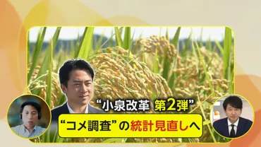 解説】小泉農水相流゛コメ改革゛第2弾…実態と大きな差「作況指数」廃止を表明 人工衛星・AI活用で収穫量調査の精度向上へ 専門家「現場で何が課題か洗い出す必要」(FNNプライムオンライン(フジテレビ系))