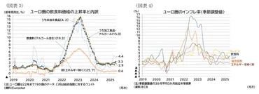 ユーロ圏消費者物価（25年5月）－総合指数は前年比で再び2％割れに 