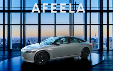 ソニー・ホンダモビリティ、新型EV「アフィーラ プロトタイプ」日本公開 川西泉社長は「モビリティ開発環境のオープン化」を発表