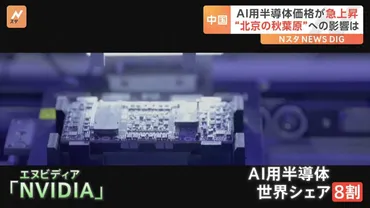 NVIDIAと中国 AI半導体規制、今後の中国戦略は？米国の輸出規制強化とNVIDIAの苦悩