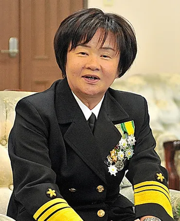 ひと）近藤奈津枝さん 自衛隊初の女性海将となった海上自衛隊大湊地方総監：朝日新聞