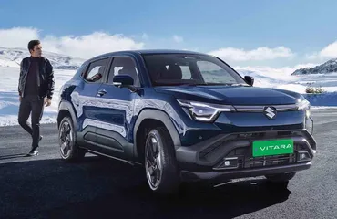 スズキ、初の電気自動車「eビターラ」をインドで発表。航続距離500km以上、日本・欧州への輸出も計画 