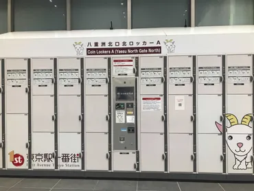 徹底解説】東京駅のコインロッカーまとめ！サイズ・料金・ICカード対応可など 