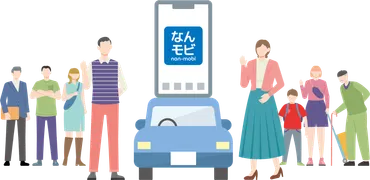 南砺市モビリティサービス「なんモビ」公共ライドシェア