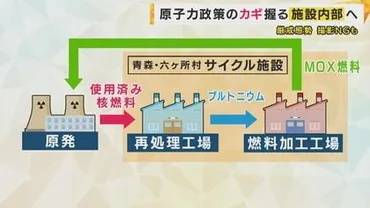 行き場を失う大量の『使用済み核燃料』決まらない最終処分地 原子力゛重要施設゛の内部を特別に取材 「中間保管」の最初の期限 30年迎えた青森・六ヶ所村 の゛いま゛