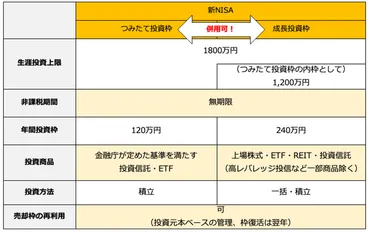 新NISA「つみたて投資枠」「成長投資枠」の使い分けはどうする？ 