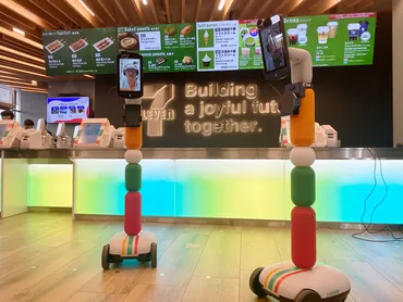 ANA系avatarin、万博でアバターロボット遠隔接客 セブンイレブンとヘルスケアパビリオン