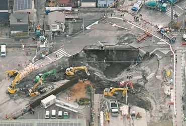 埼玉・八潮の道路陥没「本格復旧には2～3年」 検討委員会トップが工程の見通し語る 「下水自粛」解除は…：東京新聞デジタル