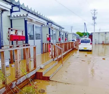 仮設住宅 床上浸水/能登豪雨 支援物資の配布急務