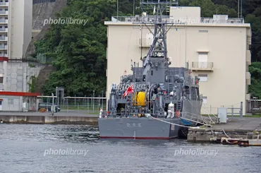 ひらど あわじ型掃海艦 写真素材  7599665  