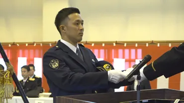 事件事故の解決へ 警察学校に52人が入校 県警本部長「日本一安全・安心な富山の実現を」と訓示 富山 