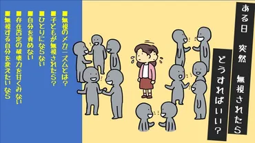 ある日突然無視されたら？自分を責めずに対応する方法・無視をやめる方法 