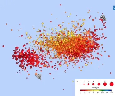トカラ頻発地震、宝島観測点で地殻変動 地震調査委「数日で数センチ動く…非常に珍しい現象」 5日朝にも震度5強、累計1300回超す 