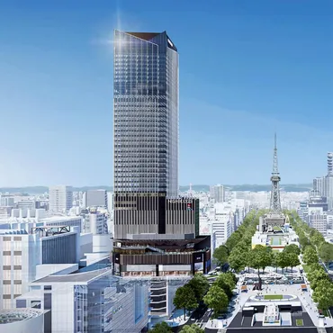 名古屋市 地上41階、高さ約212mの「(仮称)錦三丁目25番街区計画」 建物名称を 「ザ・ランドマーク名古屋栄(コンラッド名古屋)」に決定!: 陽は西から昇る! 関西のプロジェクト探訪