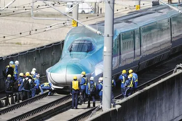 東北新幹線、震度６強でも過去を教訓に惨事回避 早期検知が機能：中日新聞Web