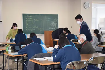 高校入試目前、中３に学習会＝山林火災で休校―岩手・大船渡 