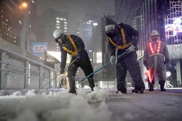 関東甲信、大雪注意 東京23区も積雪か―気象庁:時事ドットコム