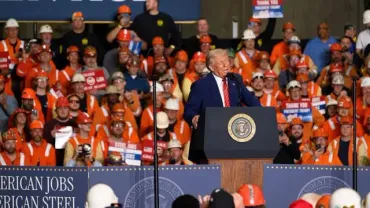 トランプ米大統領、鉄鋼・アルミ関税を50％に倍増へ 日鉄のUSスチール買収計画にも言及 