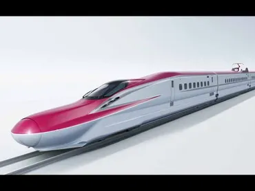 秋田新幹線・新型車両E6系の仕様公開-イメージカラーは「茜色」「飛雲ホワイト」