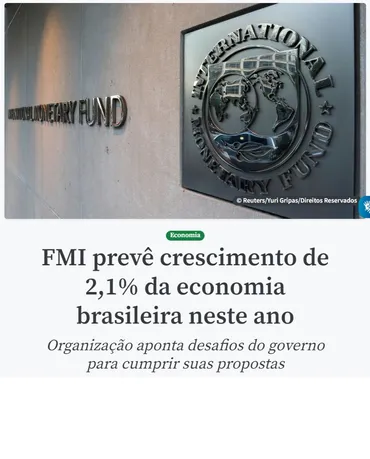 ブラジルの経済成長率は２・１％＝ＩＭＦが新たな報告書で言及 