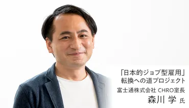 DX企業へ変革しイノベーションを起こすための富士通のジョブ型人事制度 