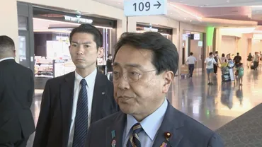 これまでと何ら変わりはない」 赤沢経済再生担当大臣が８回目の日米関税交渉のため渡米 ８月１日のトランプ関税発動を前に 