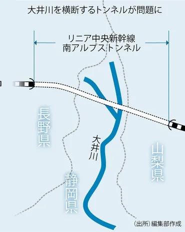 リニア問題、静岡県の水問題とは？〜JR東海との対立と今後の展望は？静岡県の水問題とリニア中央新幹線：対立の構図