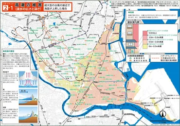 ハザードマップで見る、東京都大田区で災害に強い安全な街 