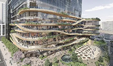 三菱地所／トーチタワー（東京都千代田区）新築着工、施工は清水建設 – 日刊建設工業新聞