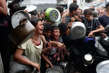 WFP「ガザで食料の備蓄が尽きた」 価格は停戦期の14倍に高騰 