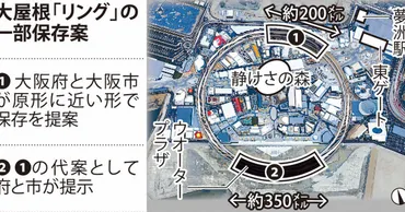 大阪・関西万博：防火対策不要の案も 万博リング一部保存 
