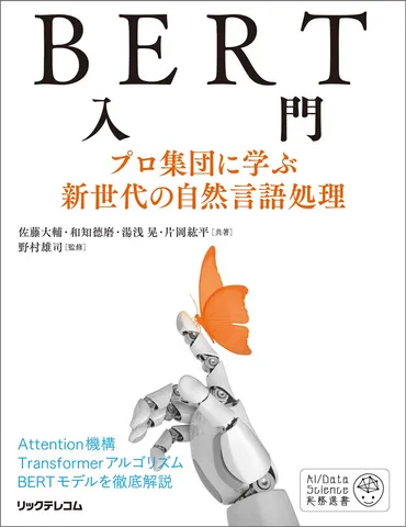 BERT入門──プロ集団に学ぶ新世代の自然言語処理(AI/Data Science実務選書)