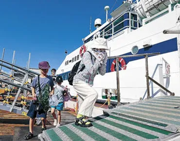 「希海」運航再開！輪島・舳倉島定期航路、復興への第一歩？能登半島地震から1年7ヶ月、島民の生活を支える定期航路の再開