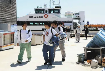 輪島の離島・舳倉島へ定期船が１年７カ月ぶり再開 生活再建へ島民船出：北陸中日新聞Web