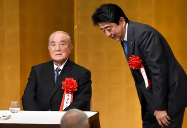 安倍首相「中曽根元首相は我が国の国際的地位を大きく向上させた」 死去でコメント 