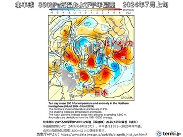 7月上旬は記録的な高温 日本だけじゃない地球温暖化など様々な影響 暑さ長引く予想(気象予報士 白石 圭子 2024年07月27日) 