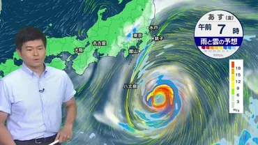台風9号 あす(8月1日)に伊豆諸島や関東に接近 関東は2日(土)にかけて雨や風が強まるおそれ 別の熱帯低気圧も北上か(TBS NEWS DIG)