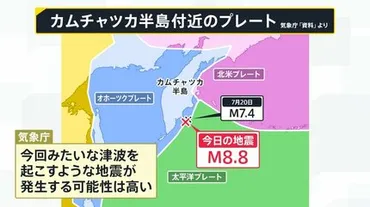 カリフォルニア・ハワイでも1m超の津波 ロシアで巨大地震 影響は各地に…地震後に火山噴火も【news23】 