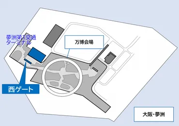 大阪・関西万博会場行きシャトルバスの新路線を開設
