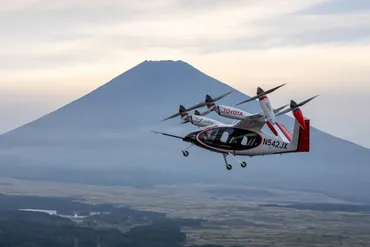 空飛ぶクルマ、協業深化にトップの絆 Joby機日本初飛行