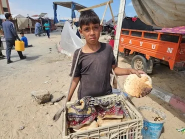 ガザ地区、深刻化する人道危機 子ども3千人が栄養不良で命の危険に