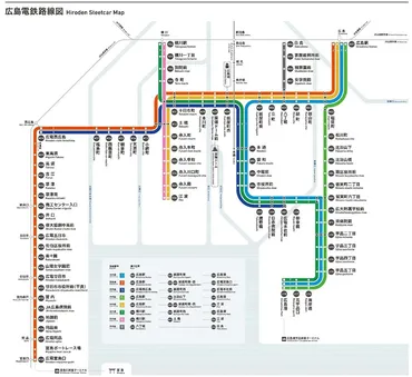 広島電鉄、駅前大橋ルート開業でダイヤ改正。1号線では快速を実証運行、駅ナンバリングも一部変更に