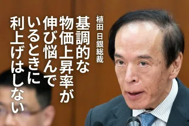 日銀総裁、基調的な物価上昇率が伸び悩んでいるときに利上げはしない(愛宕伸康)